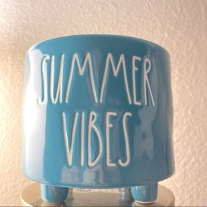 Rae Dunn Summer Vibes Ceramic Planter Pot
